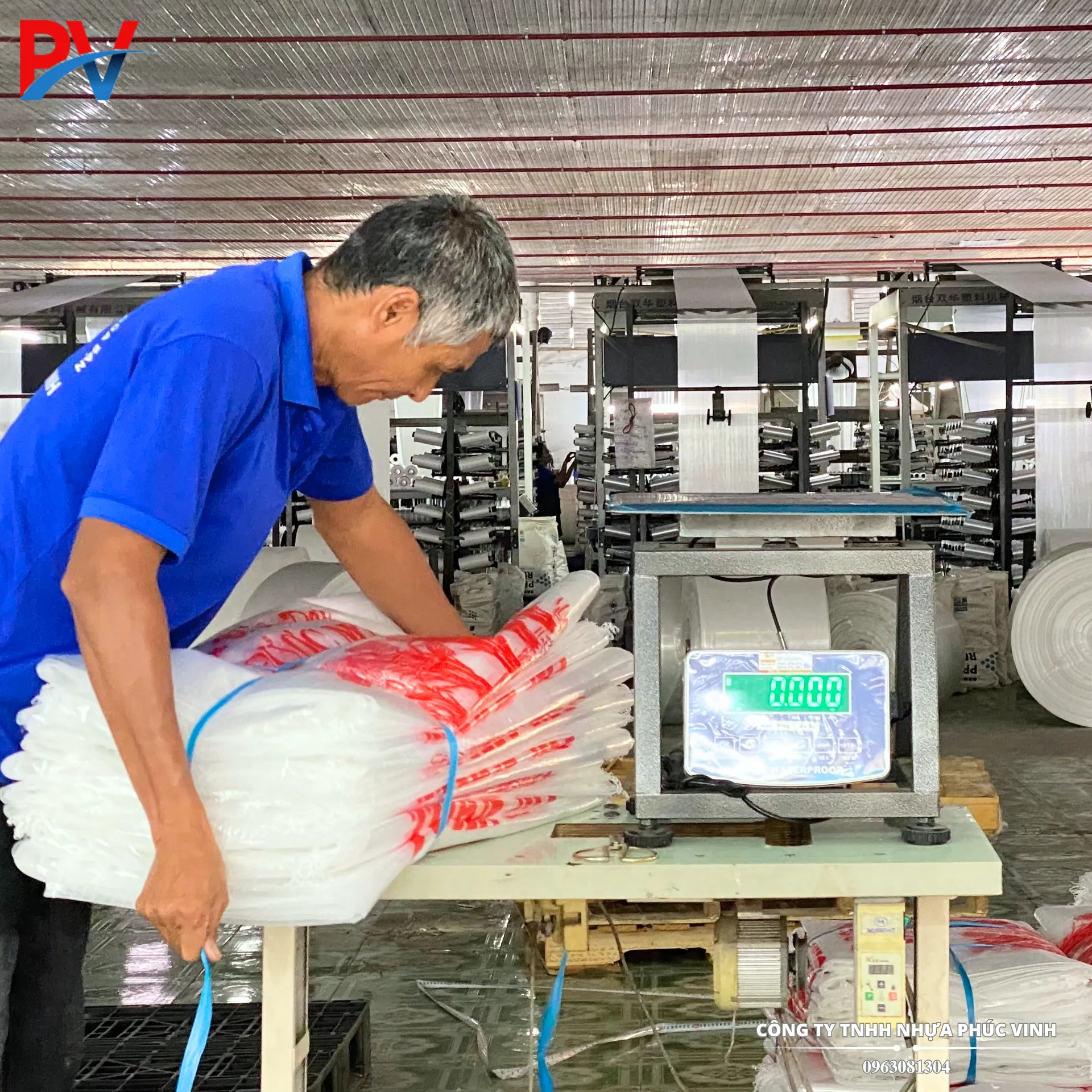 Xưởng bao pp dệt Phúc Vinh